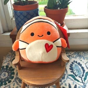 BNWT Ricky the Clown Fish 5" Squishmallow